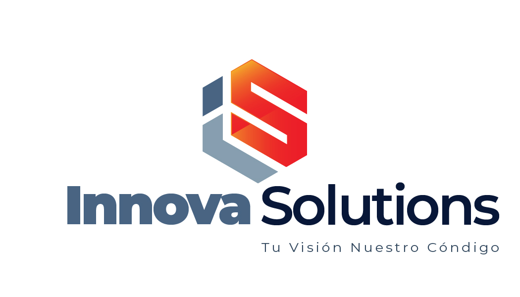 Innova Solutions: logotipo e identidad de marca para empresa de software en República Dominicana
